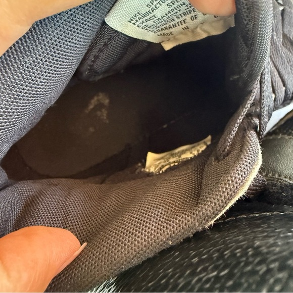 Nike Black High Top Sneakers Size 8.5 - Picture 8 of 12